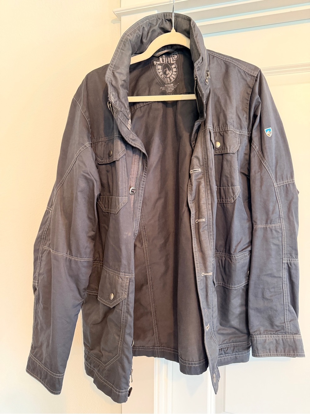 Kuhl Men's Slate Gray Military Field Jacket